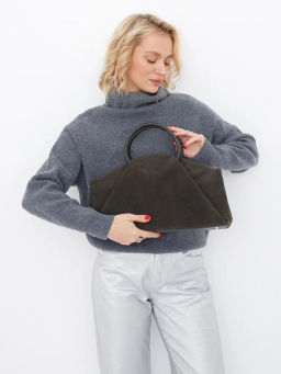 Сумка 1009MF gray green Polina&Eiterou