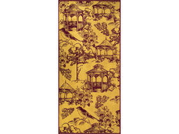 Полотенце махровое 6с102.411ж1 Весеннее утро(кр.дерево1) 67х150см