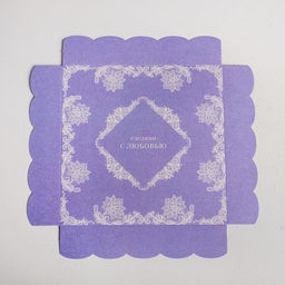 Цена за 5 шт. Коробка для печенья, кондитерская упаковка с PVC крышкой, «Сделано с любовью», 15 х 15 х 3 см