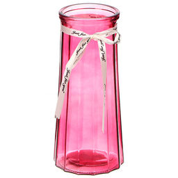 Ваза стекло настольная 25х9 см Y6-7198 в ассортименте (443964) /DANIKS/