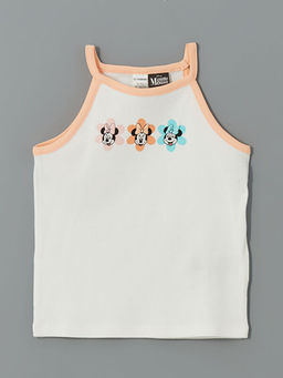 Bisiklet Yaka Minnie Mouse K?z ?ocuk Atlet