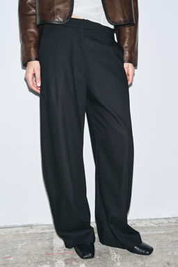 ZW COLLECTION FLOWING BALLOON TROUSERS - Zara фото 2