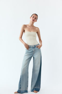 STRETCH BANDEAU BODYSUIT - Zara фото 23