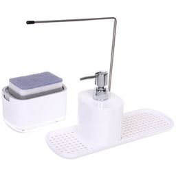 Подставка под губку с дозатором 300мл. 31х10,7х16 1884