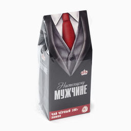 Чай подарочный Настоящему мужчине, вкус: лимон, 100 г - Фабрика счастья фото 7