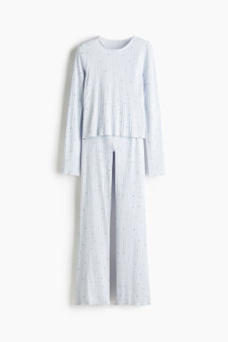 Pijama en punto pointelle