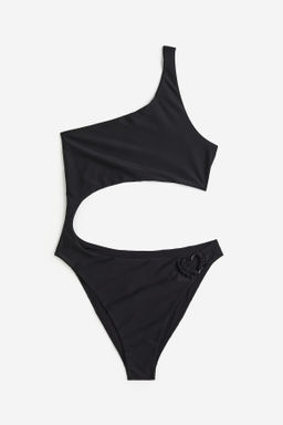 Traje de ba?o cut-out de un hombro