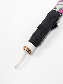 Зонт механический Ромашки, эпонж, 4 сложения, 8 спиц, R=48/55 см, d=96 см, МИКС