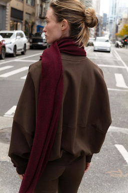INTERLOCK BOMBER JACKET - Zara фото 10