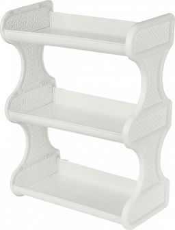 Полка навесная трехсекционная Ajur арт.Р1685, BQ1685