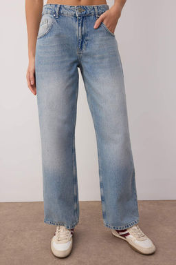Mavi Yuksek Bel Baggy Jeans TWOAW26JE00129