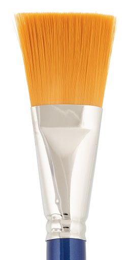 Кисть синтетика VISTA-ARTISTA Gallery 50212-16 плоская 5 шт короткая ручка №16 фото 3