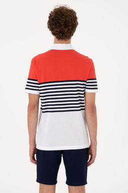 Erkek Regular Fit Polo Yaka K_rm_z_ Ti__rt Sepette S_rpriz _ndirim - U.s. polo assn фото 5