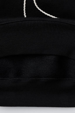 BOW DRAWSTRING SWEATSHIRT - Zara фото 4