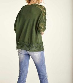 Пуловер, оливковый - Heine фото 4