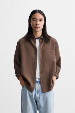 FLOWING REGULAR FIT SHIRT - Zara фото 11