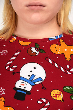 Детская новогодняя пижама Happyfox