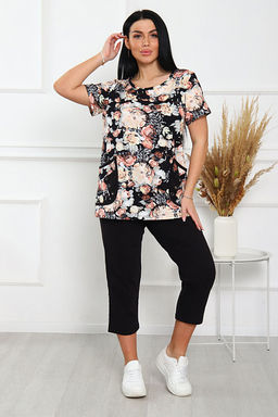 Костюм с бриджами (00966, бежевый) - Плиона фото 3