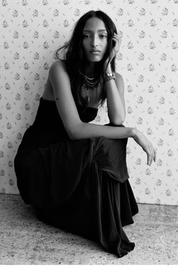 LIMITED EDITION DRAPED STRAPLESS LONG DRESS - Zara фото 9