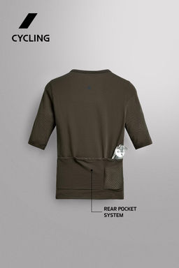 CAMISETA PRIMERA CAPA GRAVEL / Marr?n / Topo