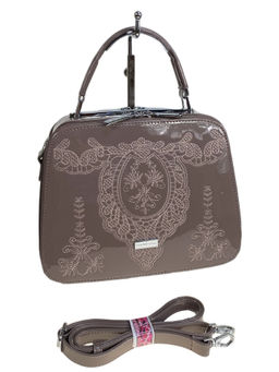 Женская сумка из искусственной кожи, цвет хаки