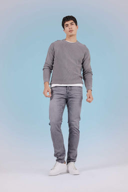 Джинсовые брюки узкого кроя Wiser Wiser Pedro с нормальной талией и узкими штанинами - Defacto фото 9