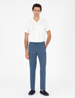 _ndigo Carrot Fit Kanvas Pantolon