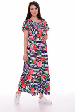 Платье женское 4-082г (коралл)