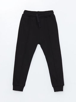 Bisiklet Yaka Bask?l? Erkek Bebek Sweatshirt ve E?ofman Alt 2li Tak?m