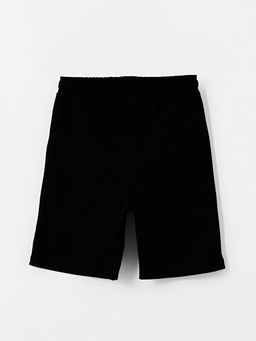 Beli Lastikli Be?ikta? Bask?l? Erkek ?ocuk ?ort - Waikiki фото 3