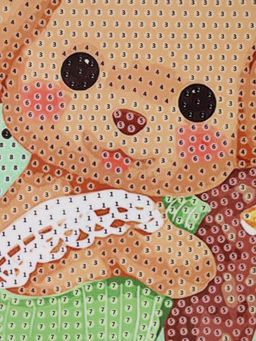 Алмазная мозаика на подрамнике Draw Me! Cute bear, (20*20 см)