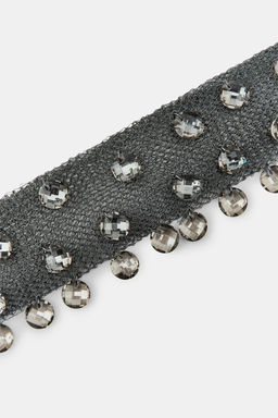 MESH CRYSTAL CHOKER - Zara фото 8