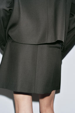 ZW COLLECTION SHORT PLEATED SKIRT - Zara фото 7