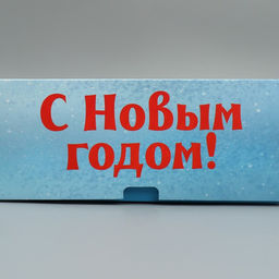 Коробка подарочная новогодняя складная С Новым годом!, 25?25?10 см
