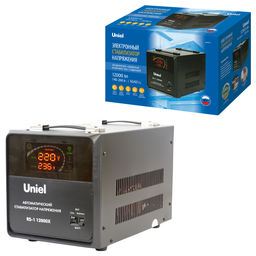 RS-1 12000X Стабилизатор напряжения серии "Reliability", 12000ВА. Релейный, однофазный. Напольный. TM Uniel