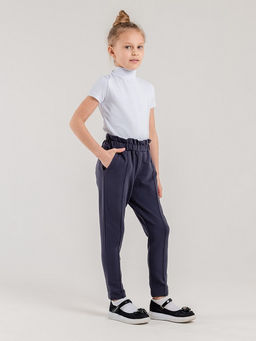 CRB wear/CWJG 70242-48 Брюки для девочки,темно-серый/Ex.Cherubino  фото 6