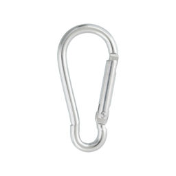 Фурнитура сумочная металл Gamma GH 120/25/10 Карабин 20 мм 10 шт. №04 под никель