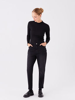 Straight Fit Kad?n Jean Pantolon