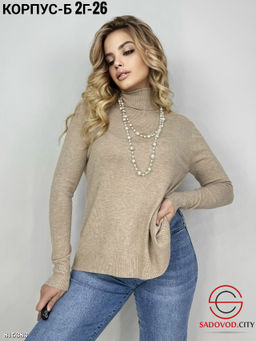 Водолазка женская однотонная - Bruno фото 2