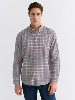 Regular Fit Ekose Erkek G?mlek