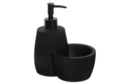 Диспенсер 300 мл 16,2*10,7*18 см Черный матовый - Elan gallery фото 4