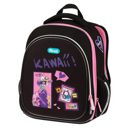 Рюкзак F?rst F-Light "Kawaii" (FT-RY-062507) 36*27*15см, 2 отделения, 2 кармана, анатомическая спинка