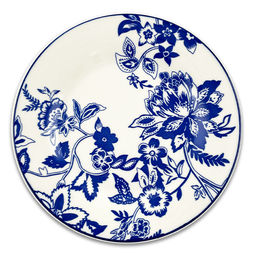 Тарелка плоская круглая 17,5 см, Аура фарфор, арт. т7-2500