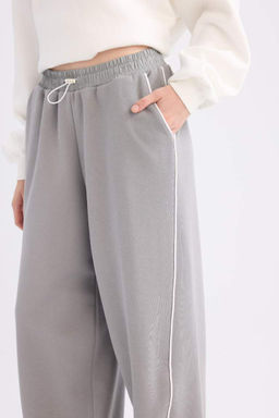 Классные широкие спортивные штаны с эластичной резинкой на талии - Defacto фото 5