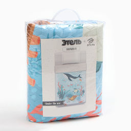 Покрывало Этель 1,5 сп Under the sea 145*2105 см, микрофибра  фото 4