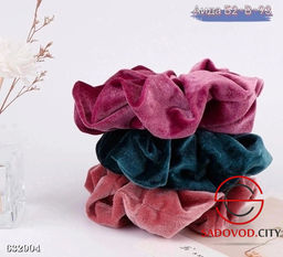 Бархатные резинки, 3 шт - Bruno фото 2