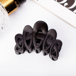 Цена за 12 шт. Крабик для волос «Джастин», петельки, 6 см, МИКС