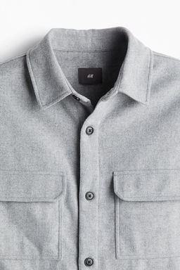Sobrecamisa de fieltro Regular Fit - H&m фото 6