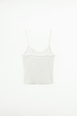 POINTELLE LACE TOP - Zara фото 6
