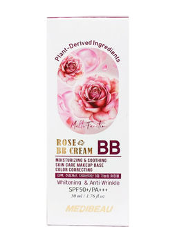 MEDIBEAU Многофункциональный ВВ-крем с экстрактом розы / Rose BB Cream SPF 50+/PA+++, 50 мл